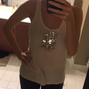 J. Crew beaded top